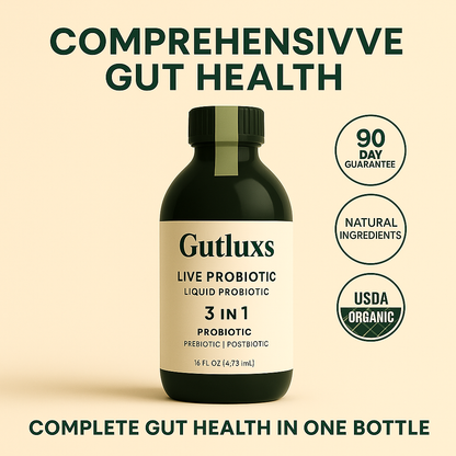 Gutluxs Live Probiotic – 3-in-1 Probiotic